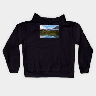 Ink Pots Johnston Canyon Banff Canada Reflection Kids Hoodie